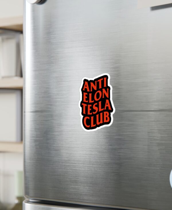 Anti ELON Tesla Club Vinyl Decals