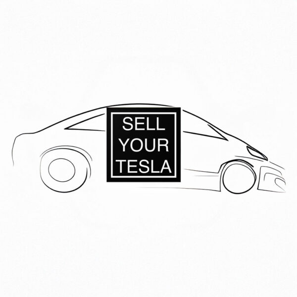 Anti Elon Sell Your Tesla Car Magnets Sticker