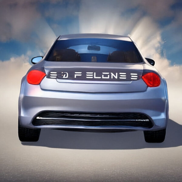 F Elon Car Magnets Stickers