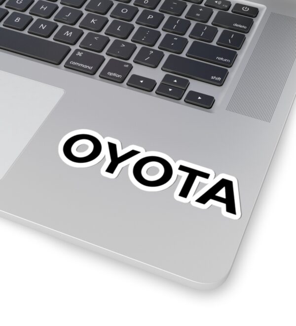 Make Tesla to Toyota Anti-Tesla Stickers
