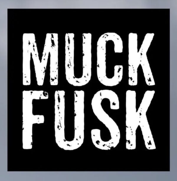 Muck Fusk Car Magnet, Square, Anti-Elon Bumper Magnet