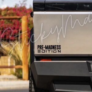 Pre-Madness Edition Vinyl Decal Bumper Sticker