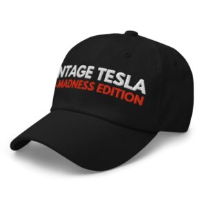 Vintage Tesla Pre-Madness Edition Hat